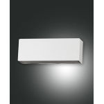 TRIGG APPLIQUE LED 14W 3000K 2 X 7 W IP54 ALLUMINIO BIANCA