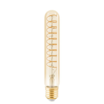 LAMPADINA LED E27 FILAMENTO CILINDRO 4W 180LM 1600K VETRO AMBRATO