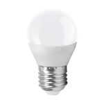 LAMPADINA LED SFERA E27 4,9W 470LM 3000K BIANCO CALDO 