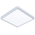 PANNELLO PLAFONIERA QUADRATA FUEVA CROMATA LED 20,5W BIANCO NATURALE 4000K IP44 28.5 x 28.5 H3