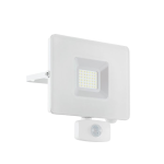 FARO LED DA ESTERNO LED 30W 5000K 2750Lm FAEDO 3 BIANCO SENSORE PIR IP44 17.5 x 5 H19