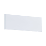 APPLIQUE CLIMENE 2X4,2W LED 3000K 1280LM ALLUMINIO BIANCO DIFFUSORE POLICARBONATO BIANCO 8x4,5 x H25,5 CM