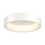 PLAFONIERA MARGHERA 35,2W LED 3000K 4000LM METALLO BIANCO E POLICARBONATO