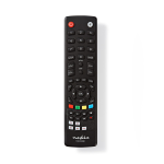 Telecomando universale | Preprogrammato | 2 Dispositivi | Pulsanti di memoria / Tasto guida TV | Infrarossi | Nero