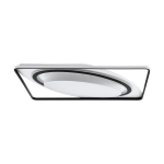 PLAFONIERA BENALAURIA LED 43,8W 6120LM 3000K-6500K CON TELECOMANDO 65 x 65 H8.5