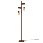 PIANTANA TOWNSHEND 4 2 X E27 STRUTTURA METALLO MARRONE ANTICO 26 x 25 H169