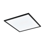 PLAFONIERA PANNELLO 59.5 x 59.5 SALOBRENA-Z LED 33W CAMBIO COLORE 2700K - 6500K CON TELECOMANDO E APP STRUTTURA ALLUMINIO NERO H5