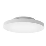PLAFONIERA TURCONA-Z LED 22,4W CAMBIO COLORE 2700K - 6500K CON TELECOMANDO E APP STRUTTURA ALLUMINIO BIANCO Ø45 H7.5