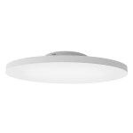 PLAFONIERA TURCONA-Z LED 34,2W CAMBIO COLORE 2700K - 6500K CON TELECOMANDO E APP STRUTTURA ALLUMINIO BIANCO Ø60 H7.5