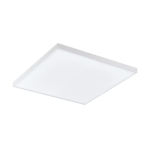 PLAFONIERA PANNELLO TURCONA-Z LED 16W CAMBIO COLORE 2700K - 6500K CON TELECOMANDO E APP STRUTTURA ALLUMINIO BIANCO 30 x 30 H5