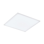 PANNELLO PLAFONIERA TURCONA-Z LED 32,4W CAMBIO COLORE 2700K - 6500K CON TELECOMANDO E APP STRUTTURA ALLUMINIO BIANCO 60 x 60 H7.5