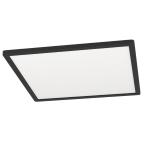 PLAFONIERA ROVITO-Z LED 16,5W CAMBIO COLORE 2700K - 6500K CON TELECOMANDO E APP STRUTTURA POLICARBONATO NERO 42 x 42 H2.5