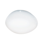 PLAFONIERA SILERAS-Z LED 33W CAMBIO COLORE 2700K 6500K REGOLABILE TELECOMANDO ED APP RGB POLICARBONATO EFFETTO CRISTALLO Ø60 H8.5