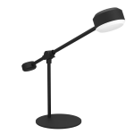 LAMPADA DA TAVOLO CLAVELLINA LED 6,8W 800 LUMEN 3000K STRUTTURA METALLO NERO 55 H45