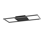 PLAFONIERA CALAGRANO-Z LED 21W 3000K - 6500K RGB + TW CAMBIO COLORE CON TELECOMANDO O APP 64 x 24 H4.5