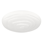 PLAFONIERA BATTISTONA LED 20,8W 2500 LUMEN 3000K - 6500K CAMBIO COLORE CON TELECOMANDO STRUTTURA POLICARBONATO BIANCO Ø48 H10