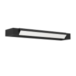 LAMPADA DA SPECCHIO GEMILIANA LED 8,9W 4000K STRUTTURA METALLO NERO REGOLABILE IP44 45 x 10 H4