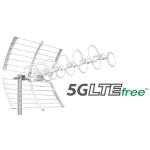 ANTENNA UHF DIRETTIVA OPTICA 29 ELEMENTI 21-48 FILTRO 4G LTE 5G