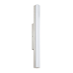 APPLIQUE TORRETTA LED 13W 4000K 1100 LUMEN STRUTTURA NICKEL SATINATO IP44 60 x 4 x 7.5