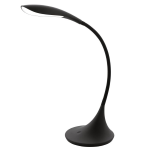 LAMPADA DA TAVOLO DAMBERA LED 4,5W 3000K 520Lm DIMMERABILE STRUTTURA POLICARBONATO NERO H37.5