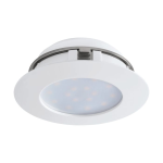 FARETTO DA INCASSO PINEDA LED 12W 3000K 1100Lm STRUTTURA POLICARBONATO BIANCO Ø10.2 Foro Ø8.7