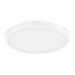 PLAFONIERA FUEVA 1 LED 25W 3000K 2500Lm inclusa STRUTTURA ALLUMINIO BIANCO Ø40 H3