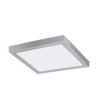 PANNELLO QUADRATO FUEVA 1 LED 25W 4000K 2500Lm SOVRAPOSTO STRUTTURA ALLUMINIO ARGENTO 40 x 40 H3