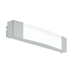 LUCE DA SPECCHIO SIDERNO LED 8,3W 4000K 900Lm STRUTTURA METALLO CROMATO DIFFUSORE BIANCO SATINATO IP44 35 x 6 x 5.5