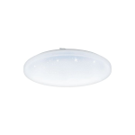 PLAFONIERA FRANIA-S LED 33,5W 3000K 3900Lm STRUTTURA METALLO BIANCO DIFFUSORE POLICARBONATO EFFETTO CRISTALLO Ø43 H7