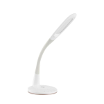 LAMPADA DA TAVOLO TRUNCA LED 3,7W 2700K - 5000K 450Lm STRUTTURA POLICARBONATA BIANCA BASE DI RICARICA WIRELESS H48.5