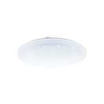 PLAFONIERA FRANIA-A LED 24W 2765K 1800Lm DIFFUSORE EFFETTO CRISTALLI CAMBIO COLORE CON TELECOMANDO Ø40 H5.5