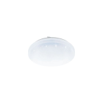 PLAFONIERA FRANIA-A LED 12W 2700 6500K 1050Lm DIFFUSORE EFFETTO CRISTALLO CAMBIO COLORE CON TELECOMANDO IP44 Ø30 H5.5