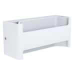 APPLIQUE FELONICHE LED 10W 3000K 1100Lm STRUTTURA ALLUMINIO BIANCO 22 x 7.5 H10