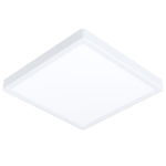 PLAFONIERA QUADRATA FUEVA-Z LED 19,5W 2500 LUMEN 2700K 6500K CAMBIO COLORE CON TELECOMANDO IP44 28.5 x 28.5 H2.8