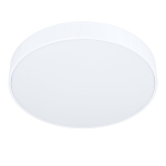 PLAFONIERA ZUBIETA-A LED 18W 2700K 6500K 1900Lm STRUTTURA METALLO BIANCO CAMBIO COLORE CON TELECOMANDO Ø30