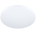 PLAFONIERA ZUBIETA-A LED 36W 2700K 6500K 3700Lm STRUTTURA METALLO BIANCO CAMBIO COLORE CON TELECOMANDO Ø59.5