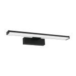 LAMPADA DA SPECCHIO PANDELLA 1 LED 7,4W 4000K 900Lm STRUTTURE METALLO NERO IP44 40 x 12 H4