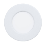 PANNELLO DA INCASSO FUEVA 5 LED 2,7W 4000K 360Lm STRUTTURA METALLO BIANCO IP44 Ø8.6 Foro Ø7.5