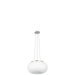 OPTICA LAMPADA A SOSPENSIONE E27 2X60W (NON INCLUSE) BIANCO Ø44.5 CM H110 CM
