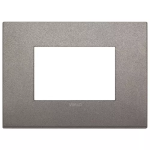 Placca Classic 3M titanio matt SERIE VIMAR ARKÈ