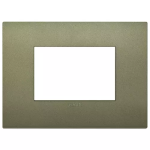 Placca Classic 3M VERDE MATT TECNOPOLIMERO SERIE VIMAR ARKÈ