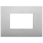 Placca Classic 3M SILVER MATT SERIE VIMAR ARKÈ