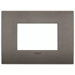 Placca Classic 3M METAL TECNOPOLIMERO SERIE VIMAR ARKÈ