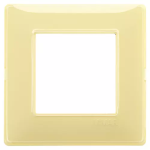 Placca 2M Reflex smeraldo 2 MODULI TECNOPOLIMERO SERIE VIMAR PLANA