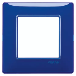 Placca 2M Reflex zaffiro 2 MODULI TECNOPOLIMERO SERIE VIMAR PLANA