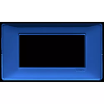 Placca 4M Reflex ambra 4 MODULI TECNOPOLIMERO SERIE VIMAR PLANA