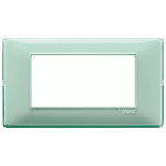 Placca 4M Reflex menta 4 MODULI TECNOPOLIMERO SERIE VIMAR PLANA