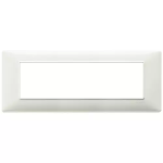 Placca 7M avorio 7 MODULI TECNOPOLIMERO SERIE VIMAR PLANA
