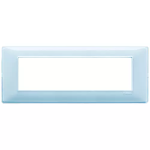 Placca 7M Reflex acqua 7 MODULI TECNOPOLIMERO SERIE VIMAR PLANA