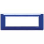 Placca 7M Reflex zaffiro 7 MODULI TECNOPOLIMERO SERIE VIMAR PLANA
